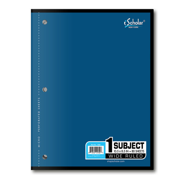 1 Subject Coil-less Notebook Wide Ruled 10581