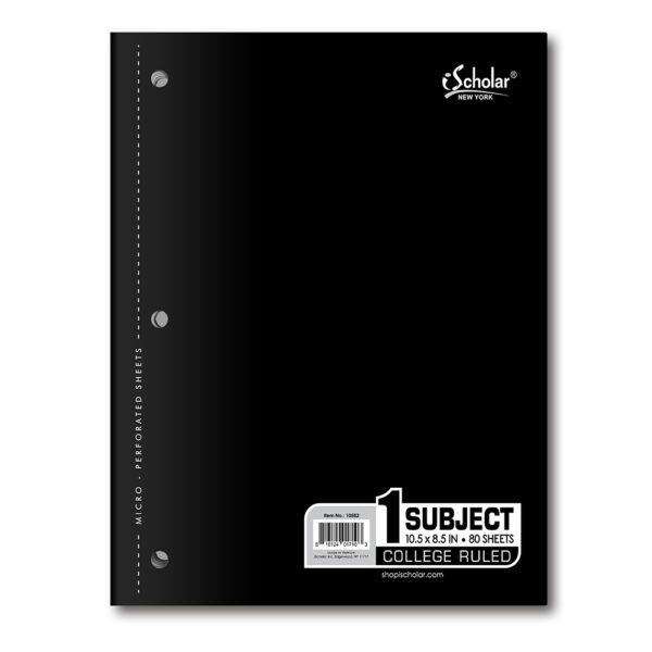 1 Subject Coil-less Notebook College Ruled 10582 - Image 2