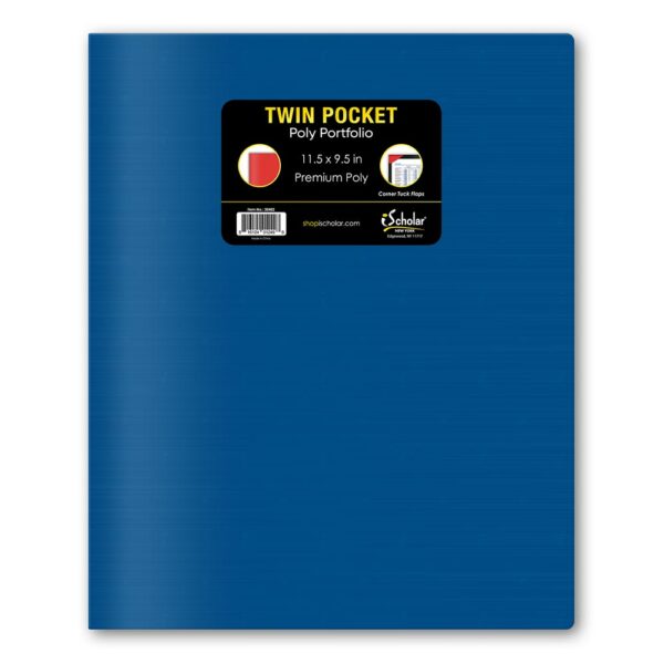 Twin Pocket Poly Portfolio without Hole Punch 30402 - Image 6