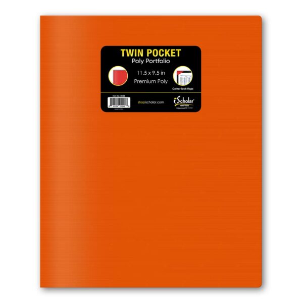 Twin Pocket Poly Portfolio without Hole Punch 30402 - Image 4