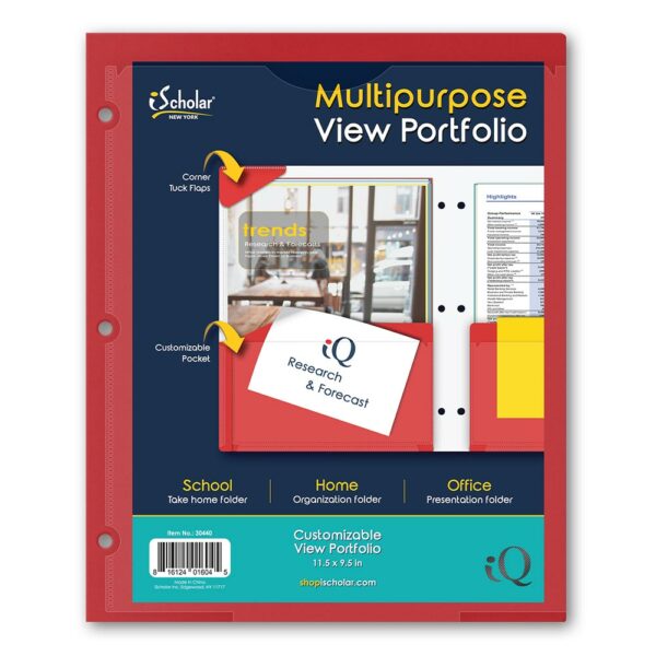 Twin Pocket View Poly Portfolio 30440 - Image 3