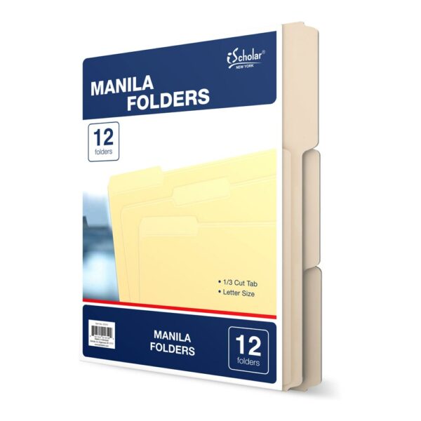 Manila File Folders 12 Pack 31012