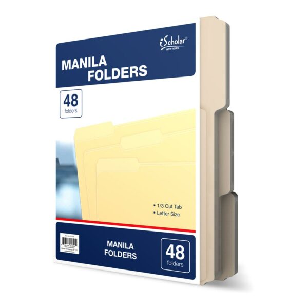 Manila File Folders 48 Pack 31048