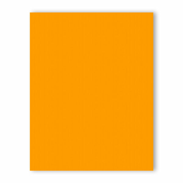 Orange Poster Board 22" x 28" 25 Count 71125