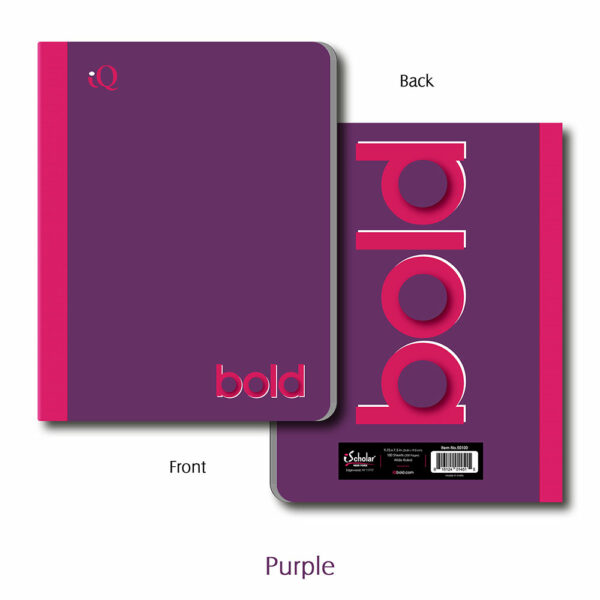 iQ BOLD Composition Notebook 9.75" x 7.5" 50100 - Image 3