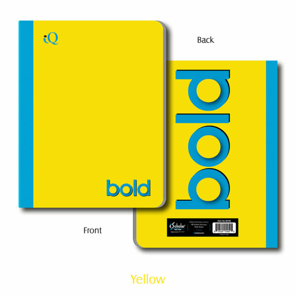 iQ BOLD Composition Notebook 9.75" x 7.5" 50100 - Image 7